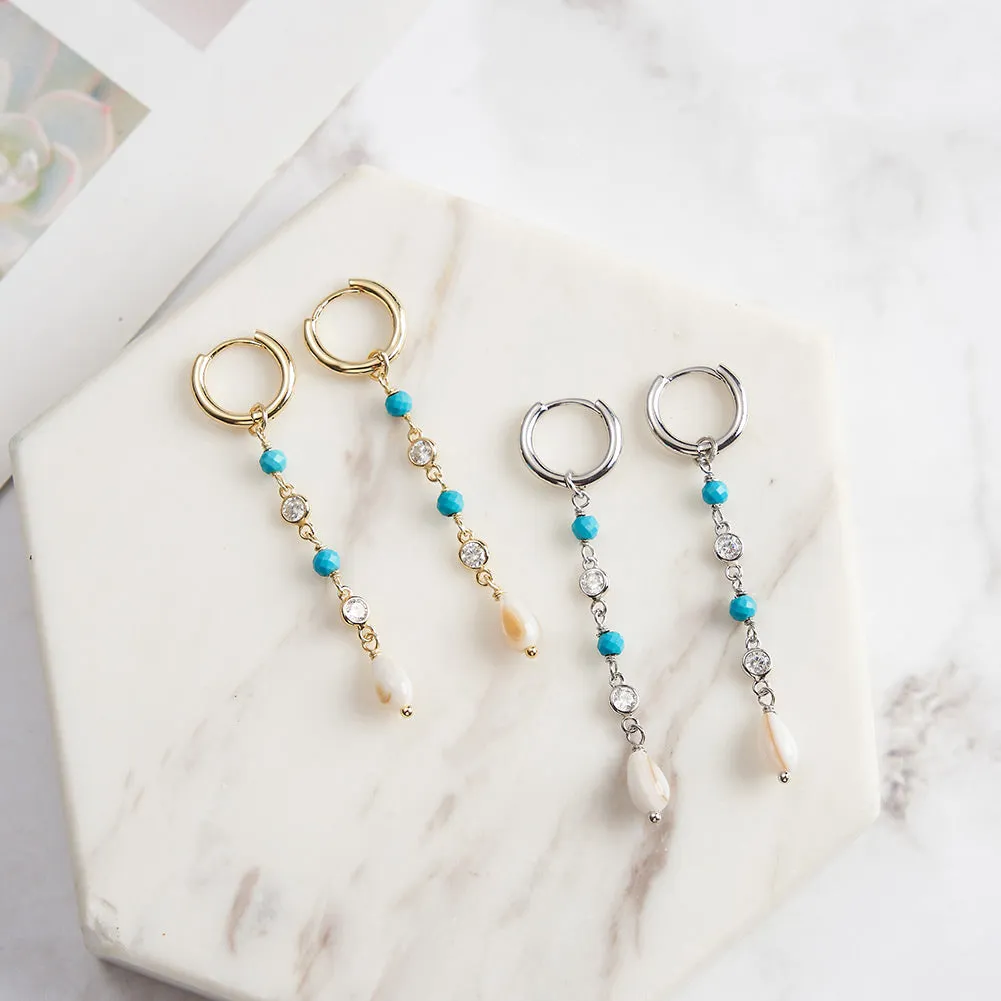 Ocean Breeze Drop Earrings sold by Selenichast product image thumbnail 5