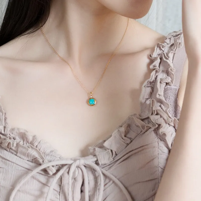 Amazonite Pendant Necklace sold by Selenichast product image thumbnail 2
