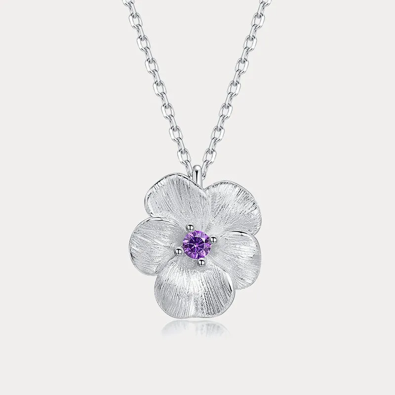 Silver Blossom Necklace sold by Selenichast