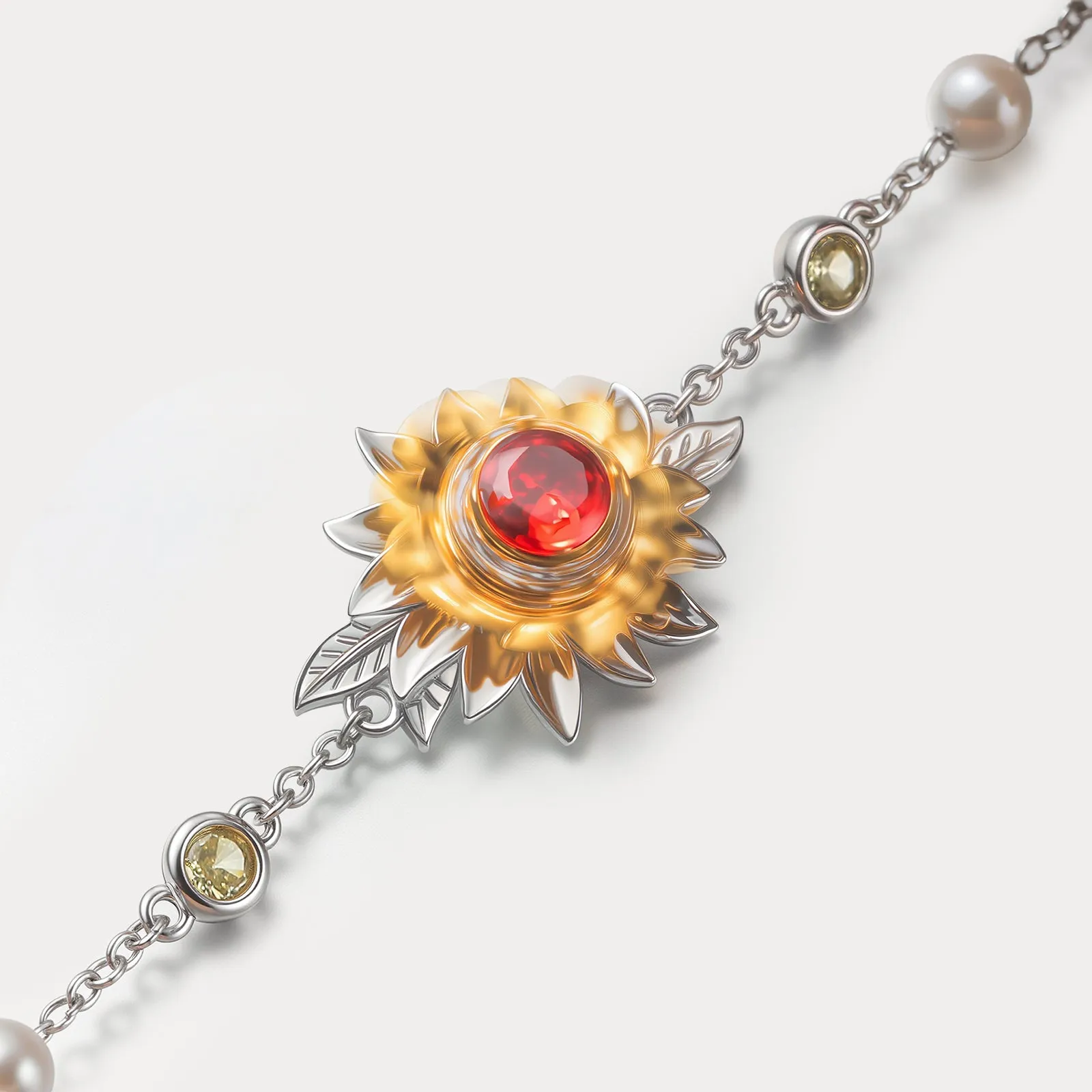 Sunflower Heart Bracelet sold by Selenichast product image thumbnail 4