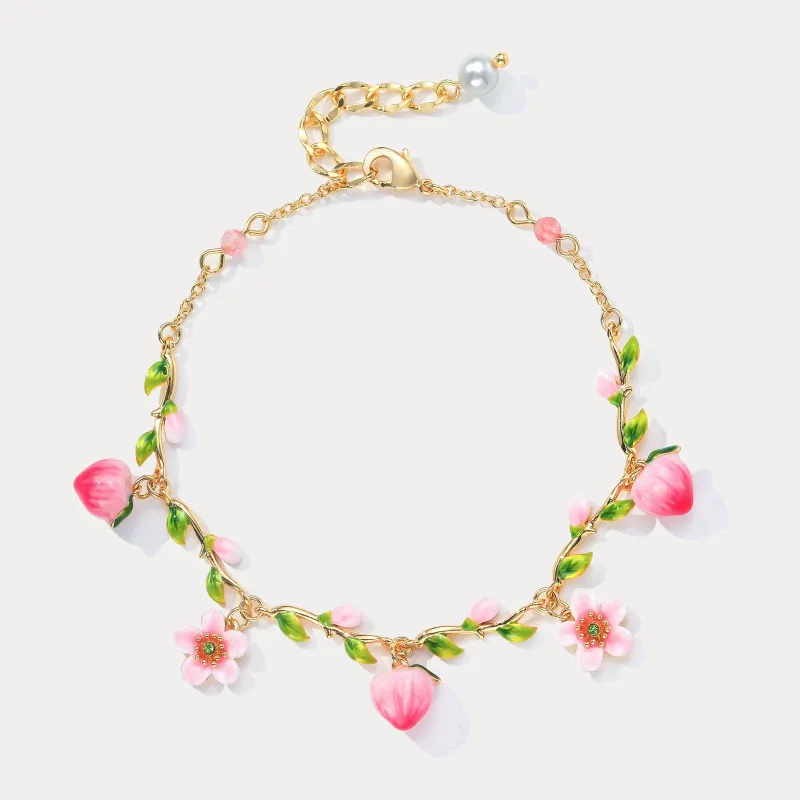 Peach Blossom Bracelet sold by Selenichast