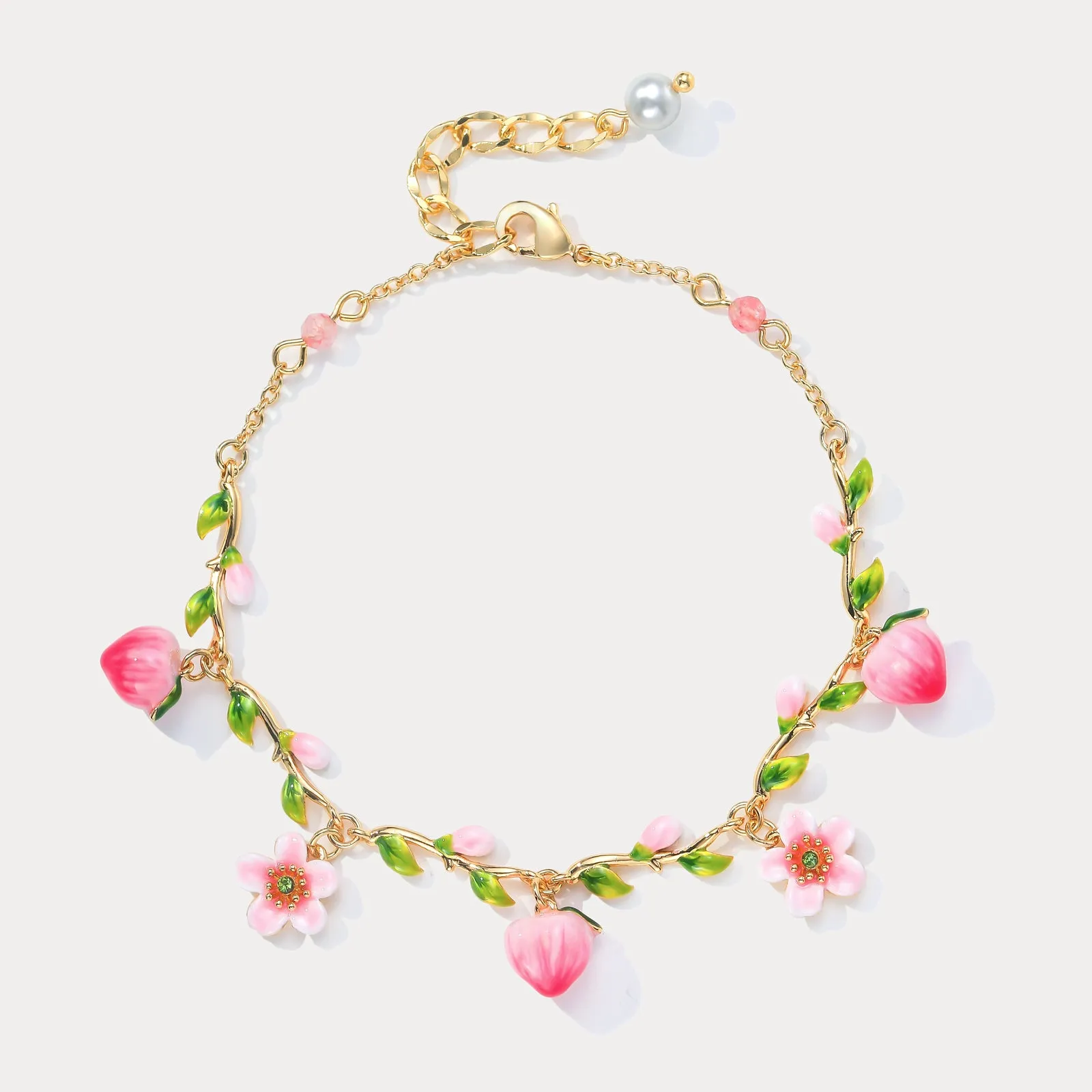Peach Blossom Bracelet sold by Selenichast