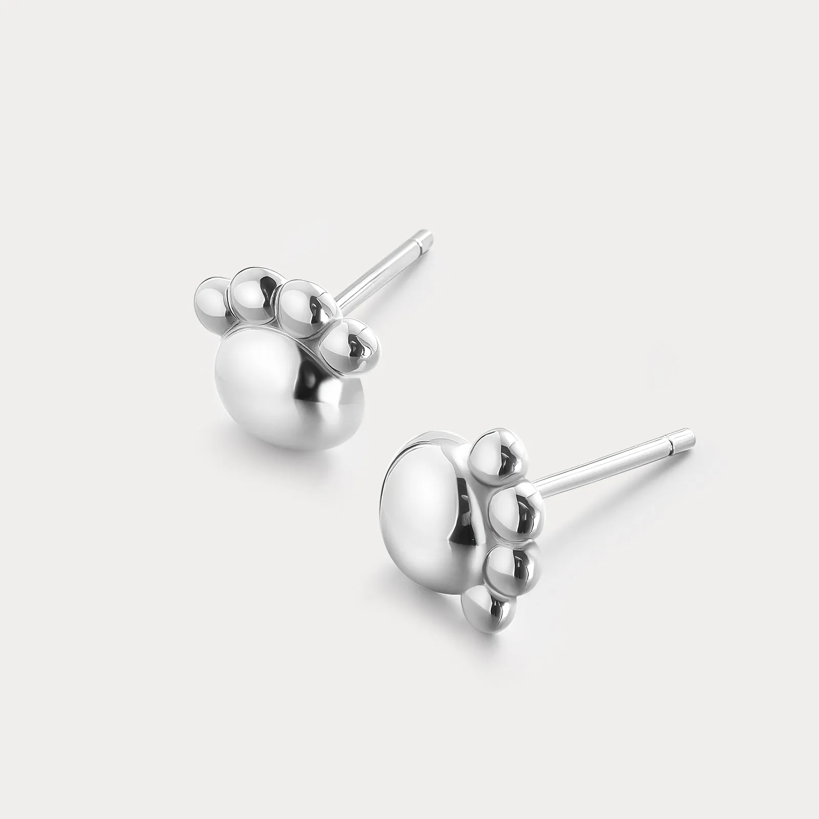 Cat Paw Stud Earrings sold by Selenichast product image thumbnail 4