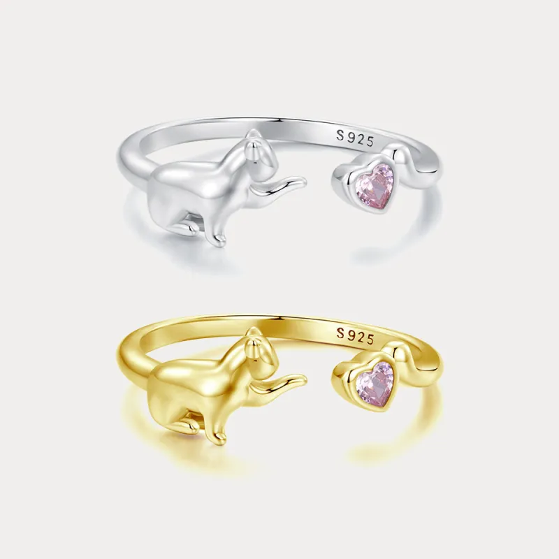 Cat Heart Ring sold by Selenichast