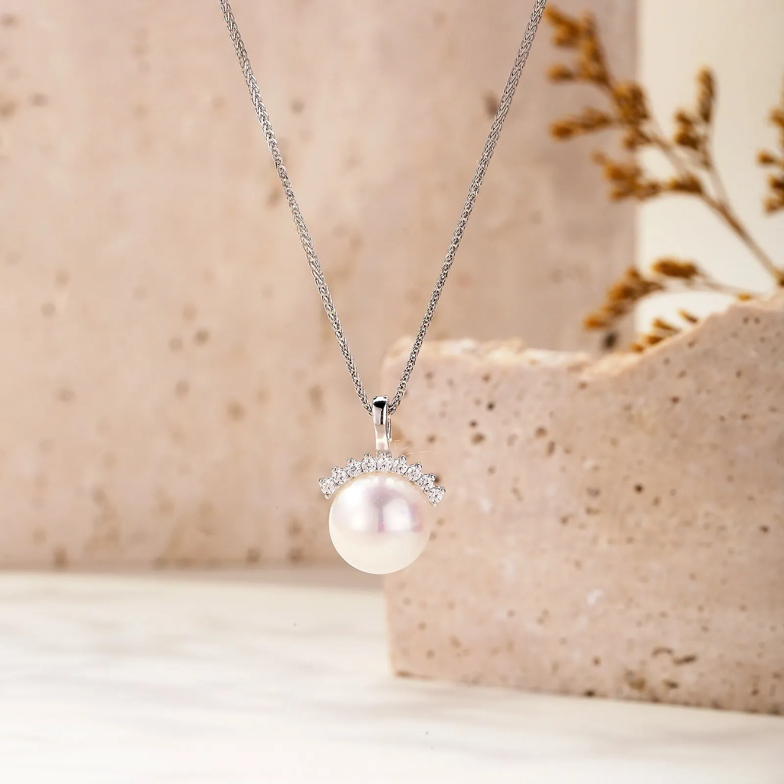 Freshwater Pearl Pendant Necklace sold by Selenichast product image thumbnail 2