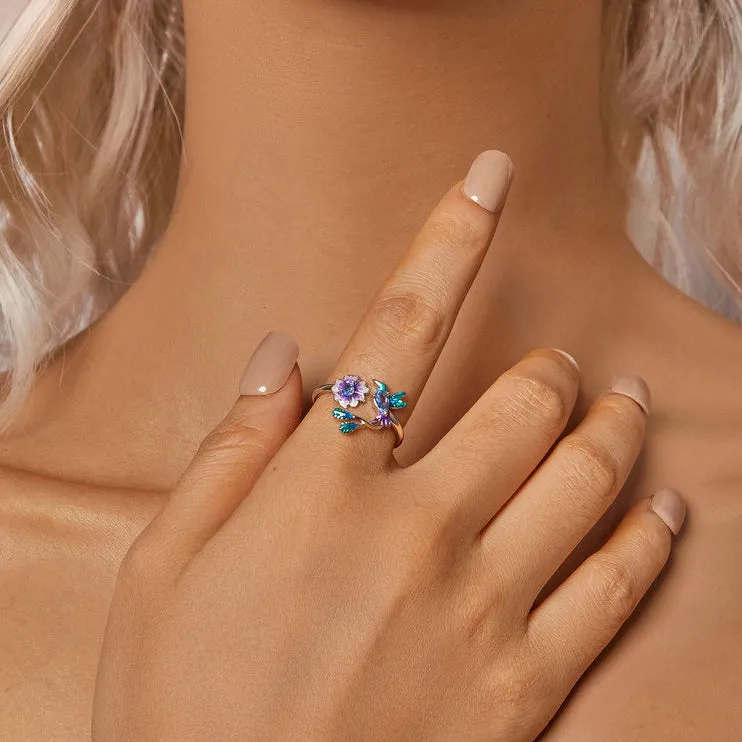 Silver Hummingbird Ring sold by Selenichast product image thumbnail 2