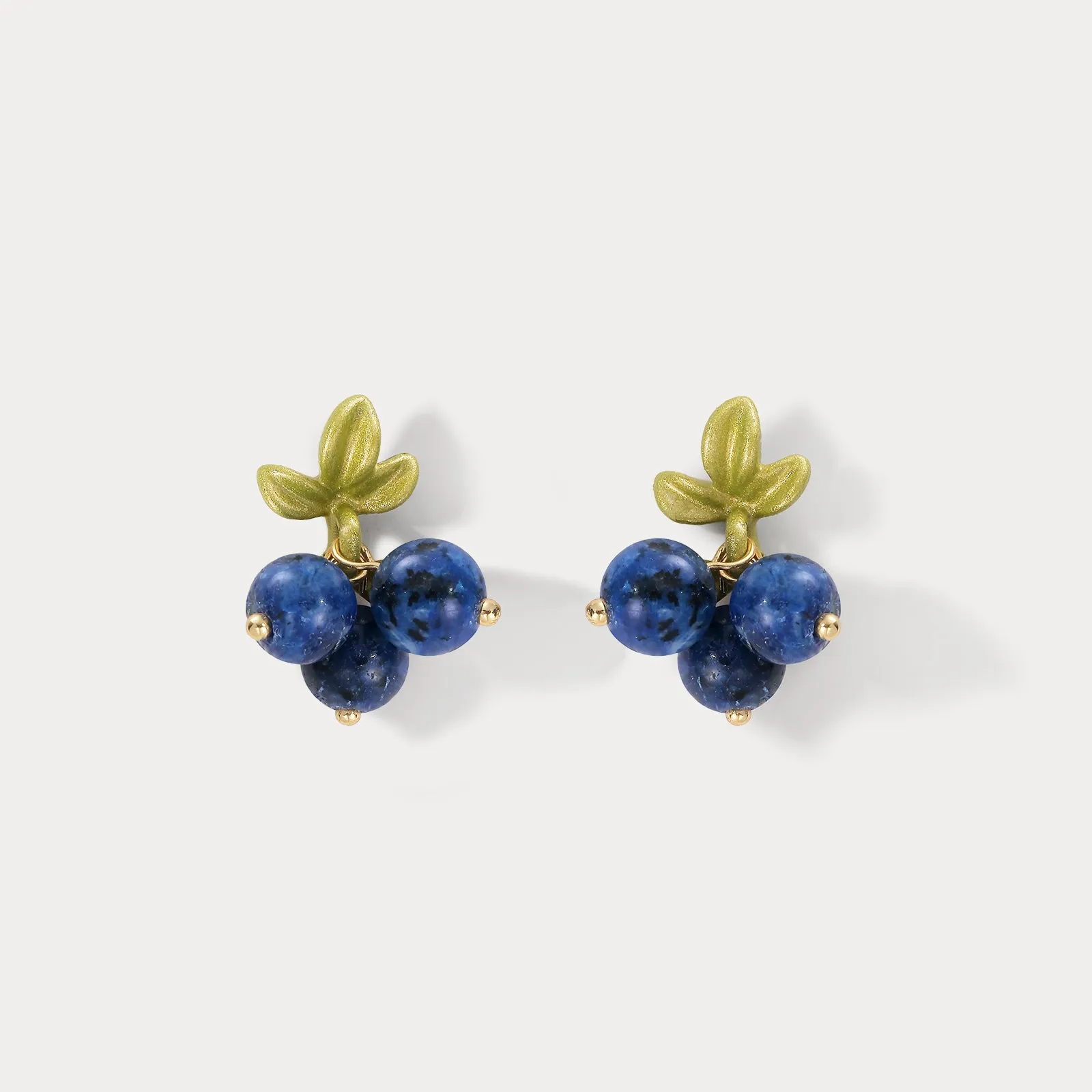 Blueberry Stud Earrings sold by Selenichast