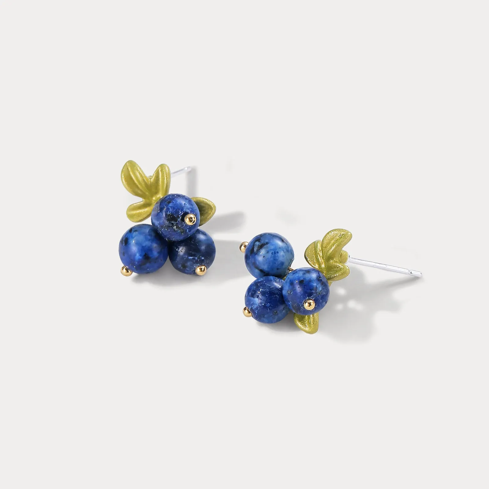 Blueberry Stud Earrings sold by Selenichast product image thumbnail 2