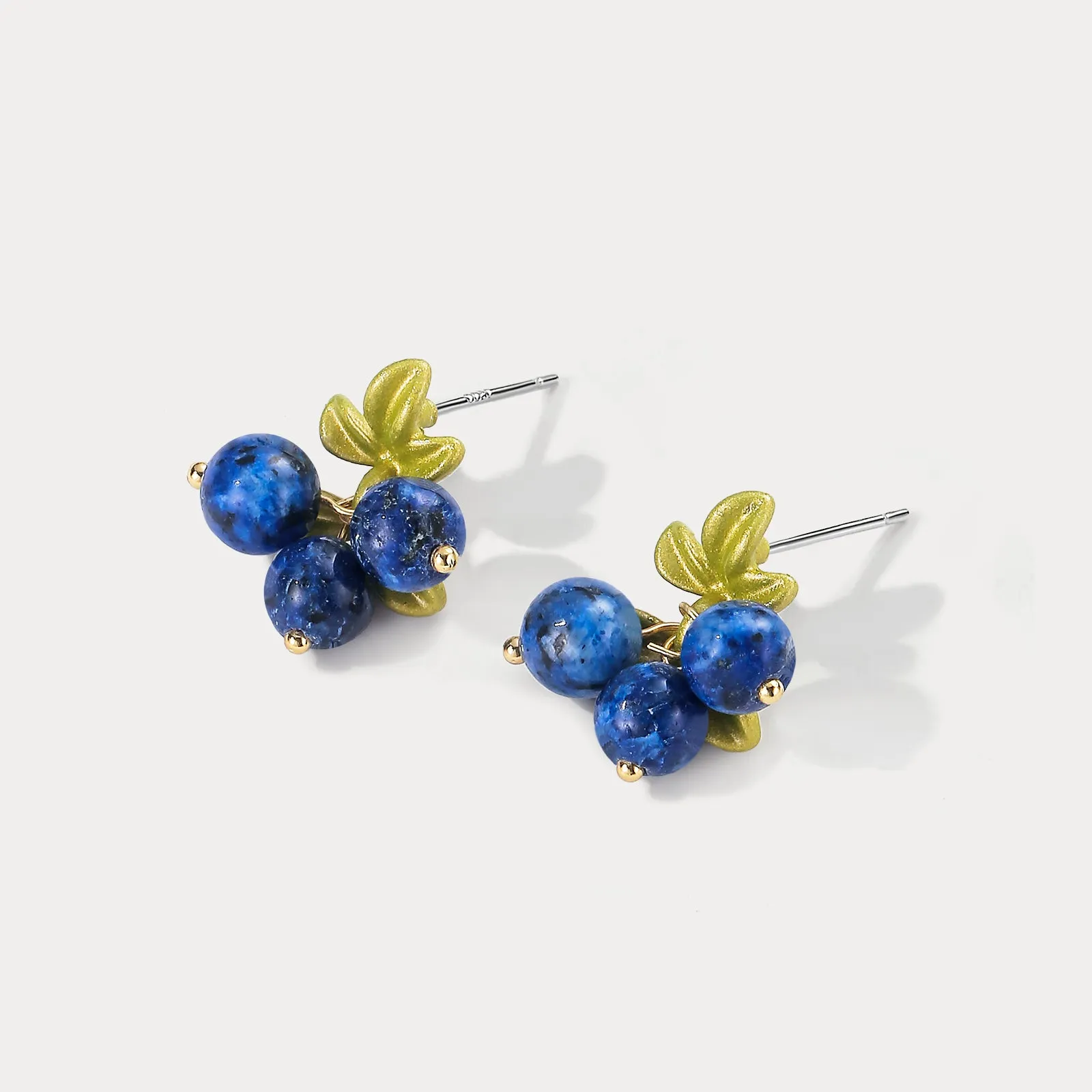 Blueberry Stud Earrings sold by Selenichast product image thumbnail 3