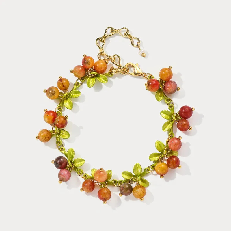 Orange Berry Bracelet sold by Selenichast