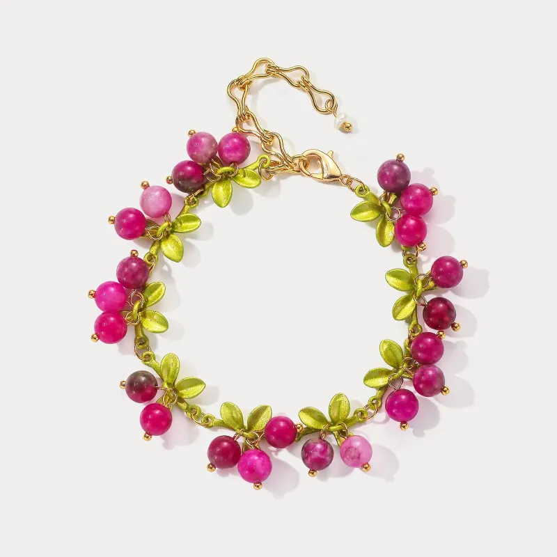 Pink Berry Bracelet sold by Selenichast