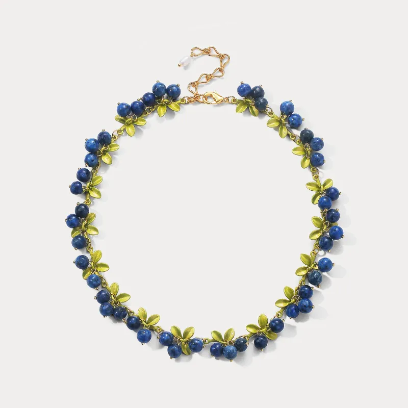Blueberry Necklace sold by Selenichast
