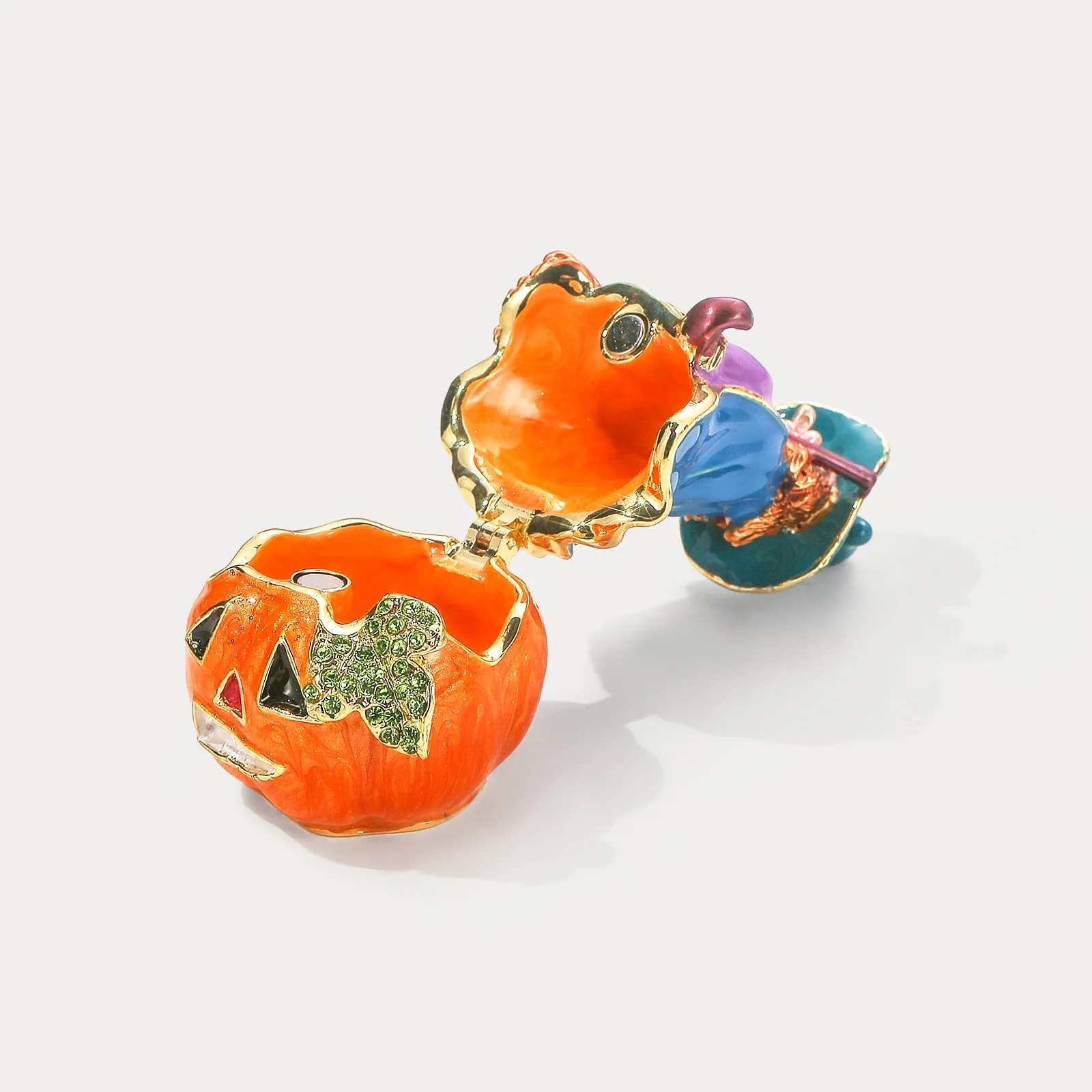 Pumpkin Witch Trinket Box sold by Selenichast product image thumbnail 5