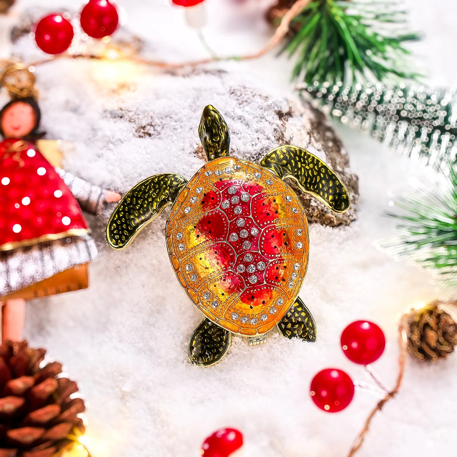 Turtle Trinket Box sold by Selenichast product image thumbnail 2