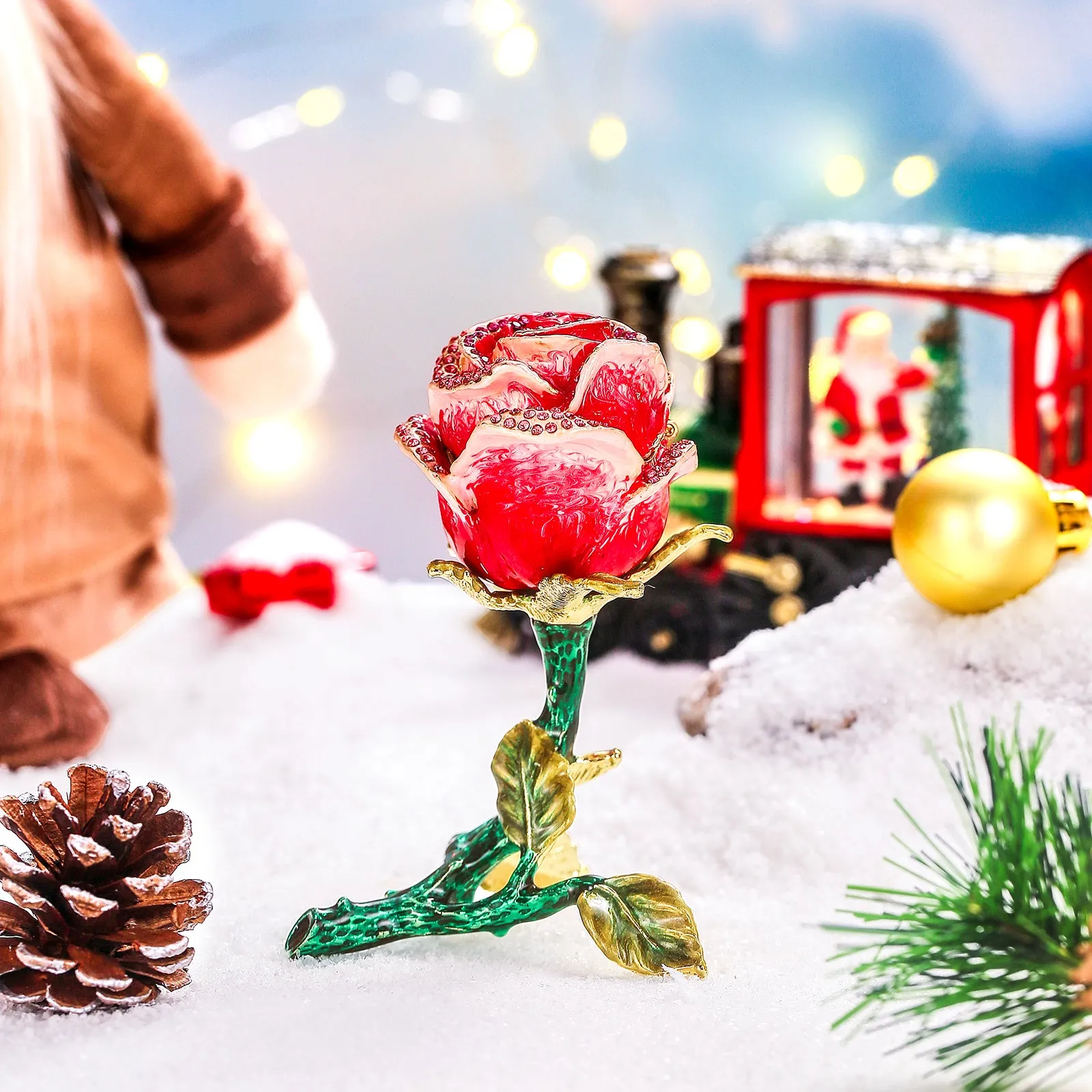 Rose Trinket Box sold by Selenichast product image thumbnail 2