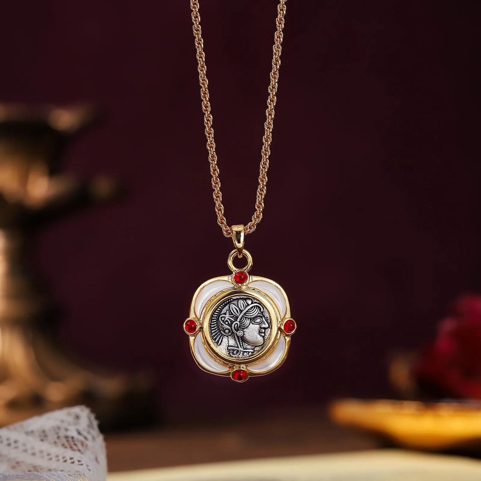 Warrior Necklace sold by Selenichast product image thumbnail 5