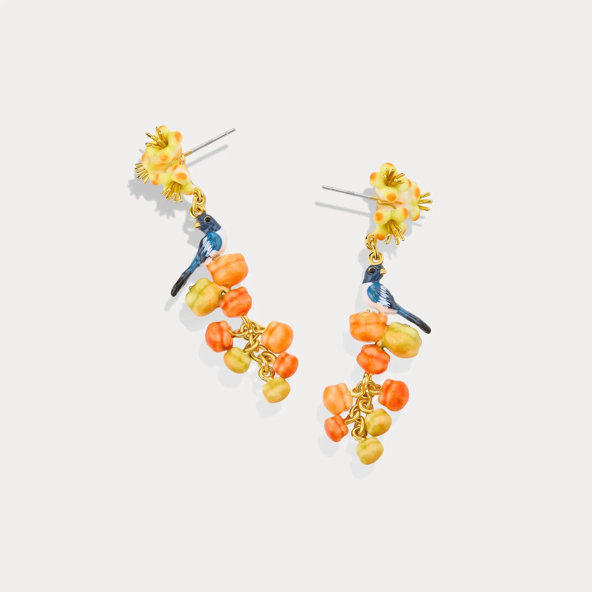 Magpie & Persimmon Dangle Earrings sold by Selenichast product image thumbnail 4