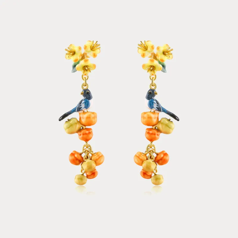 Magpie & Persimmon Dangle Earrings sold by Selenichast