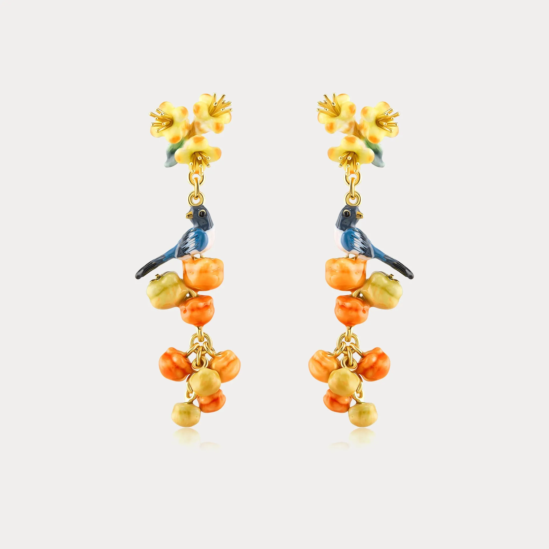 Magpie & Persimmon Dangle Earrings sold by Selenichast