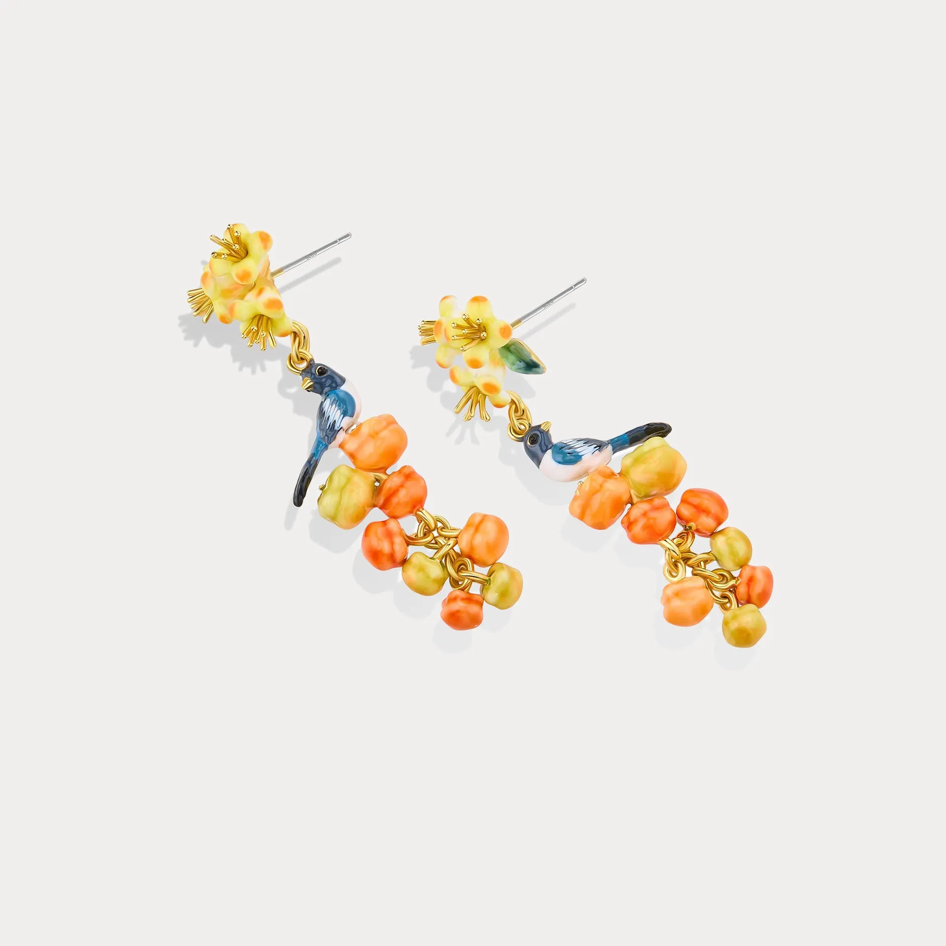 Magpie & Persimmon Dangle Earrings sold by Selenichast product image thumbnail 5