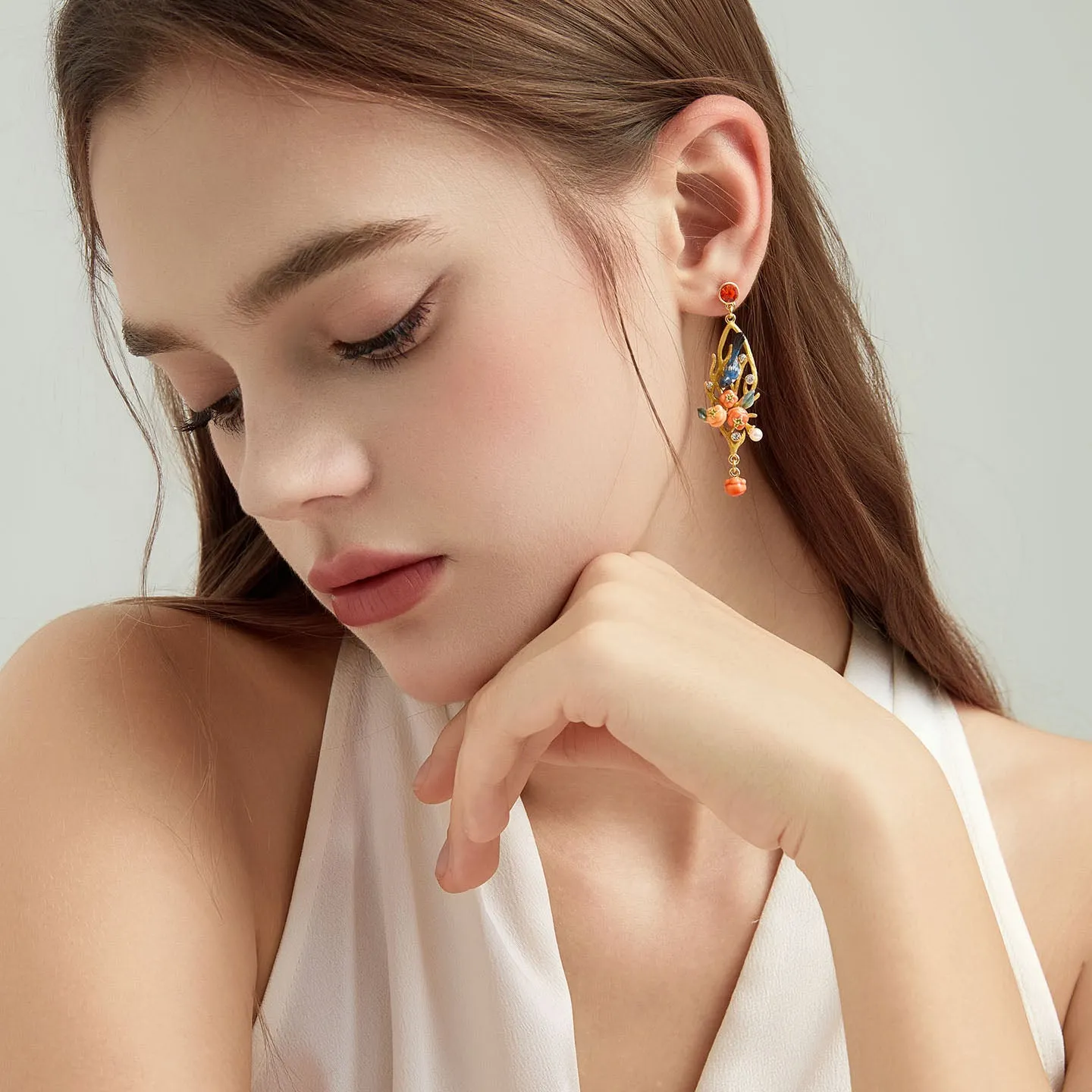 Magpie & Persimmon Branch Earrings sold by Selenichast product image thumbnail 2