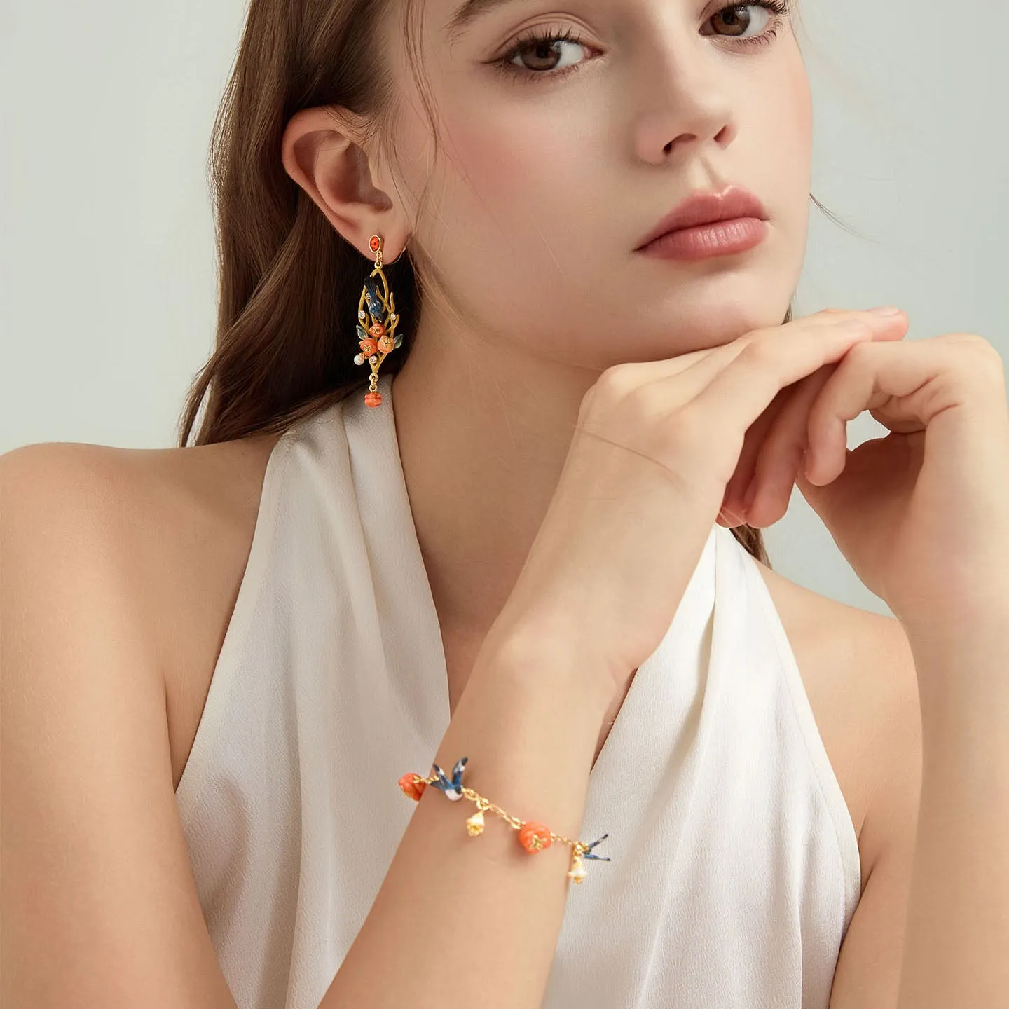 Magpie & Persimmon Branch Earrings sold by Selenichast product image thumbnail 3