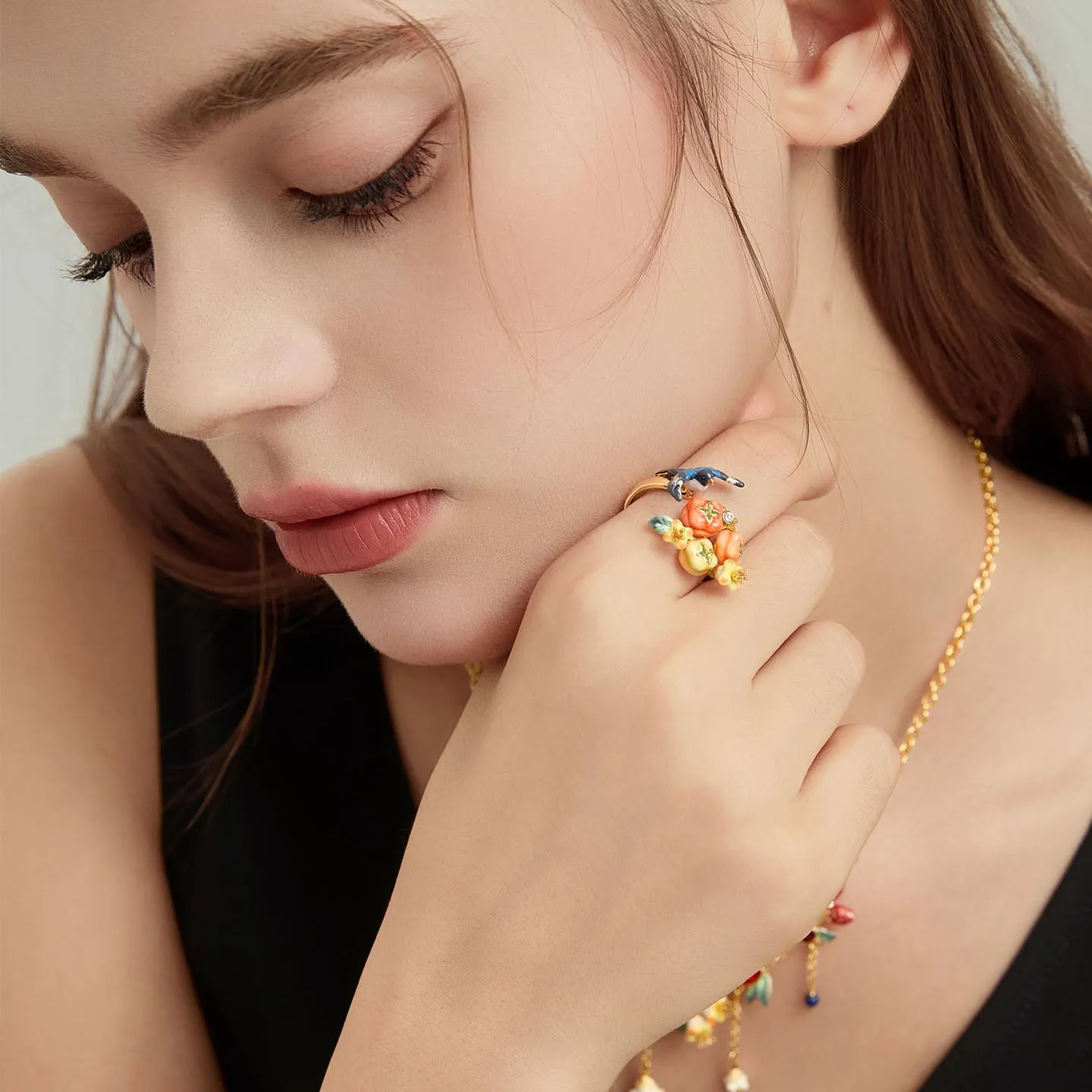 Magpie & Persimmon Ring sold by Selenichast product image thumbnail 3