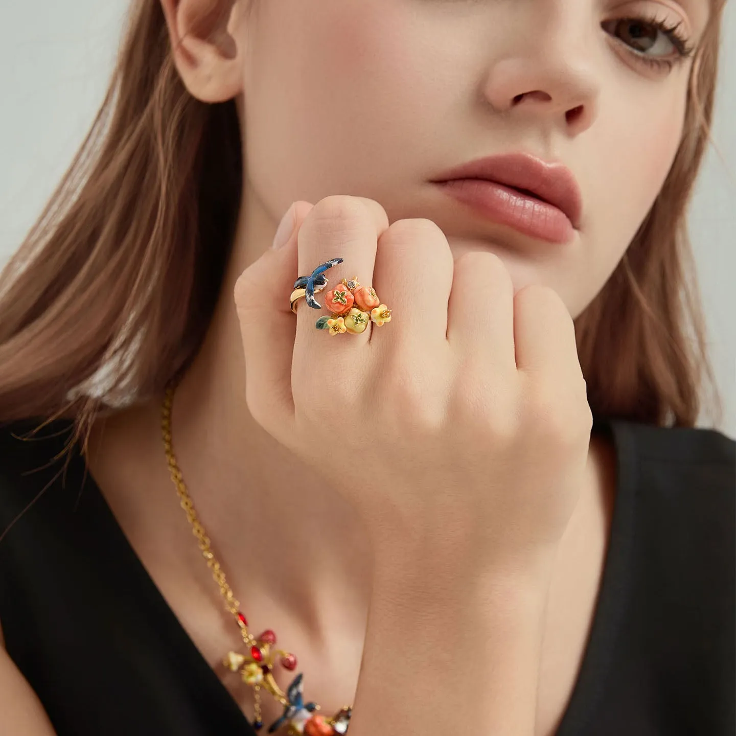 Magpie & Persimmon Ring sold by Selenichast product image thumbnail 2