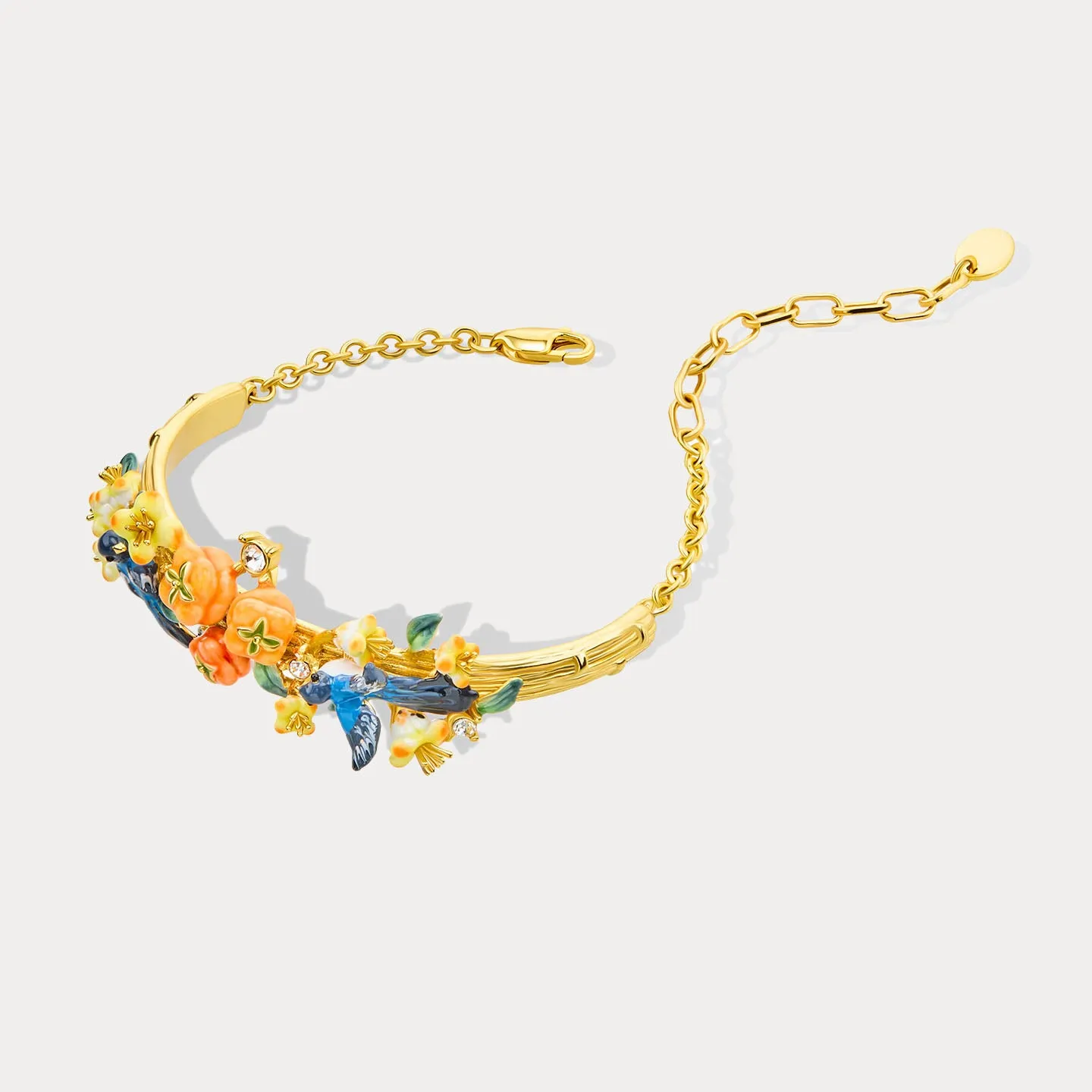 Magpie & Persimmon Blossom Bracelet sold by Selenichast product image thumbnail 5