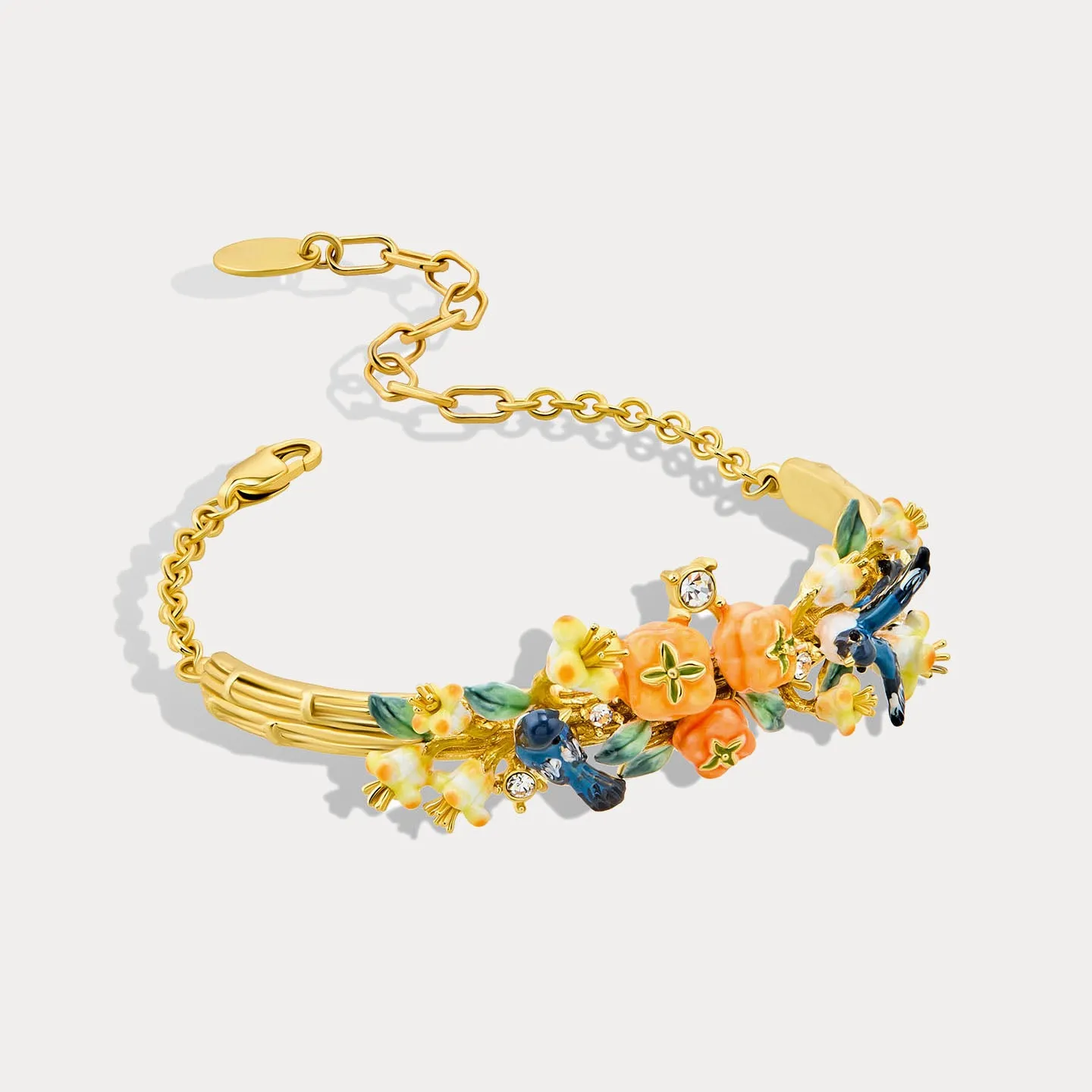Magpie & Persimmon Blossom Bracelet sold by Selenichast product image thumbnail 4