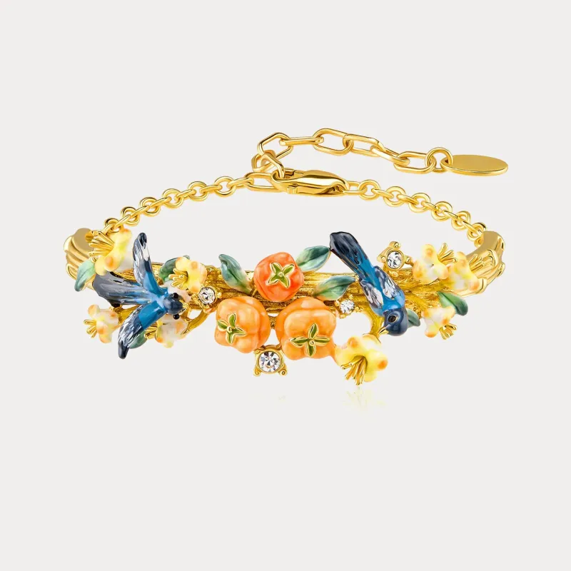 Magpie & Persimmon Blossom Bracelet sold by Selenichast