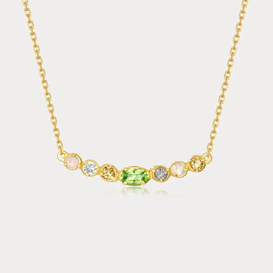 Peridot Necklace sold by Selenichast