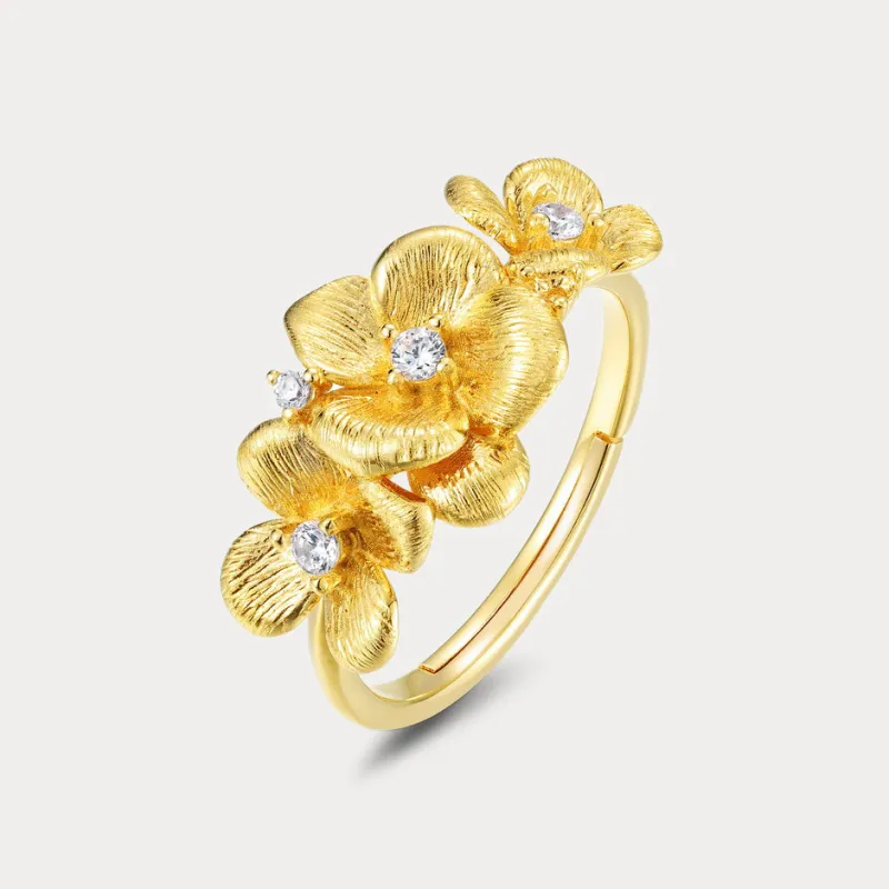 Silver Jasmine Ring sold by Selenichast