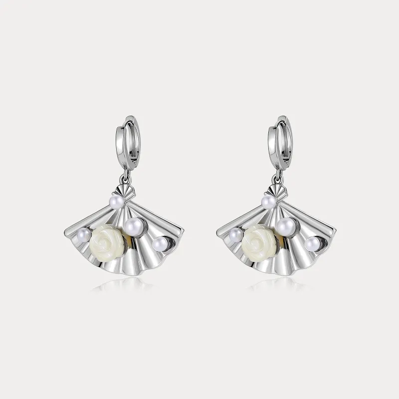 Folding Fan Earrings sold by Selenichast