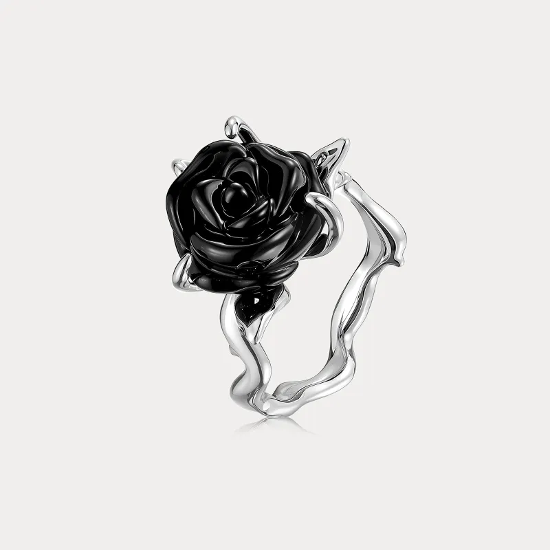 Black Rose Ring sold by Selenichast