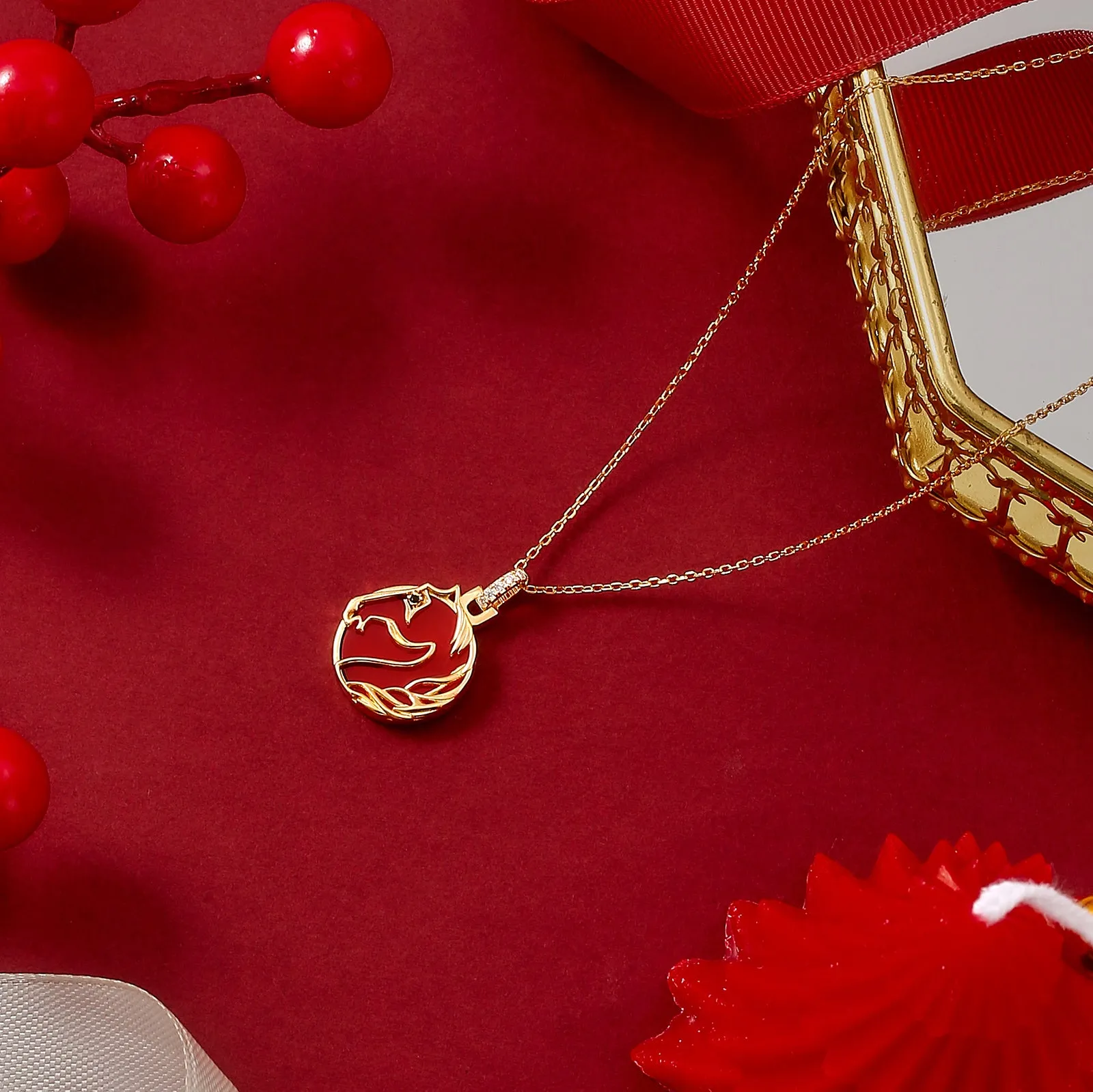 Horse Zodiac Necklace sold by Selenichast product image thumbnail 3