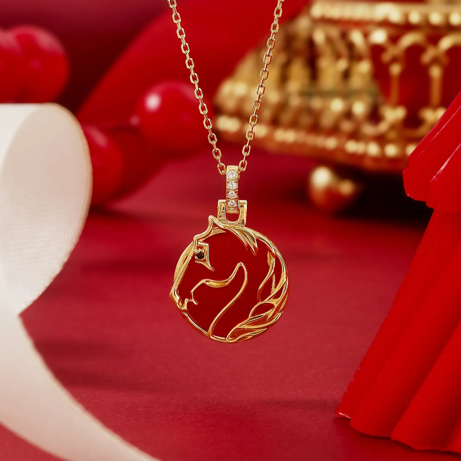 Horse Zodiac Necklace sold by Selenichast product image thumbnail 2