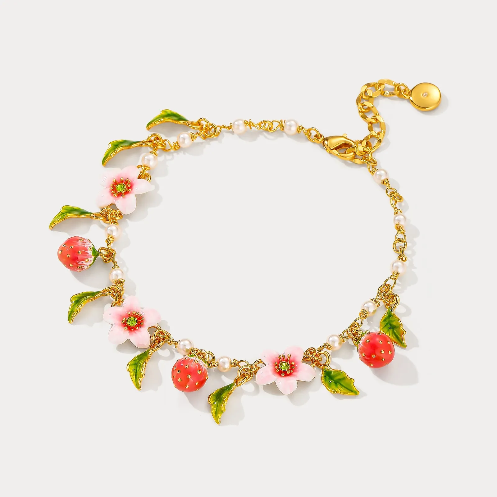 Strawberry Blossom Bracelet sold by Selenichast