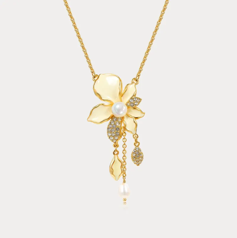 Iris Pendant Necklace sold by Selenichast