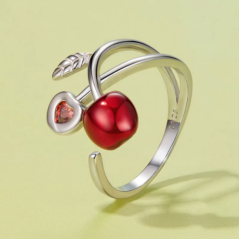 Cherry Heart Ring sold by Selenichast product image thumbnail 4