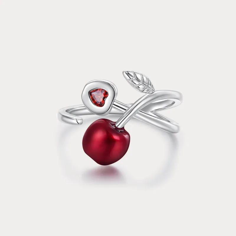 Cherry Heart Ring sold by Selenichast