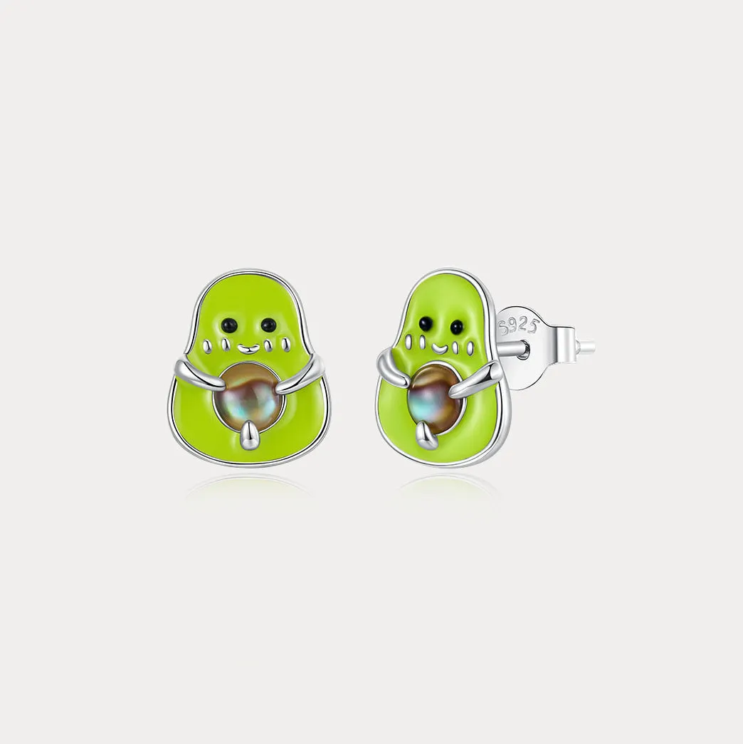 Avocado Stud Earrings sold by Selenichast