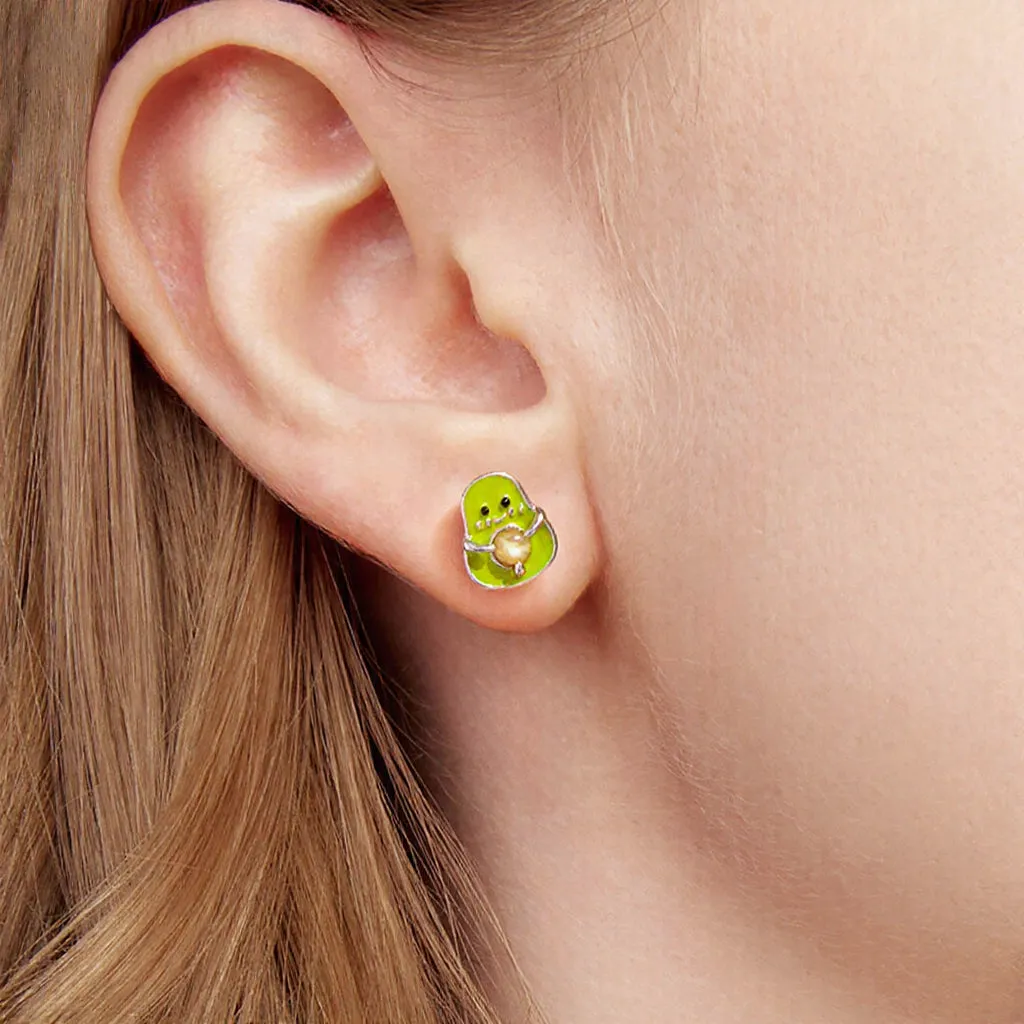 Avocado Stud Earrings sold by Selenichast product image thumbnail 2