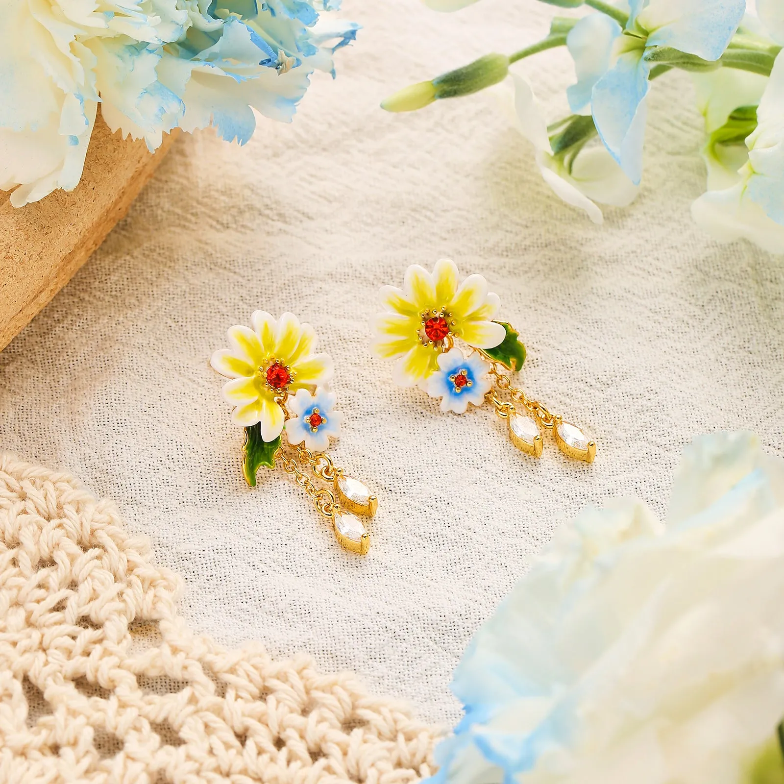 Daisy Earrings sold by Selenichast product image thumbnail 4