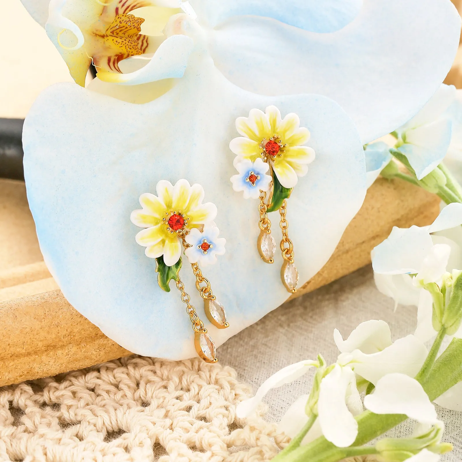 Daisy Earrings sold by Selenichast product image thumbnail 3