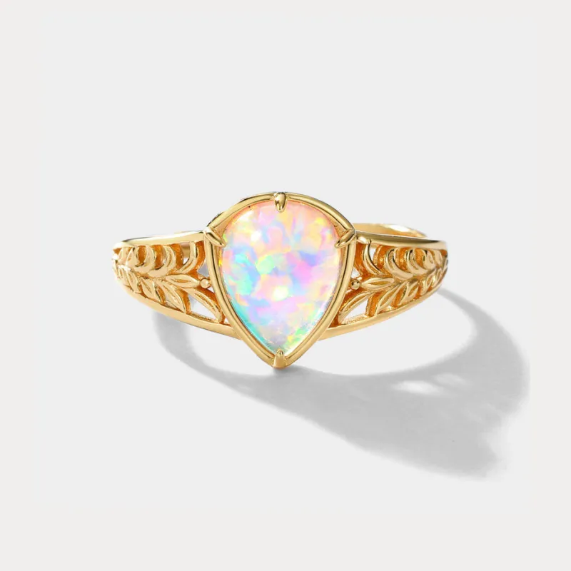 Pear Opal Ring sold by Selenichast