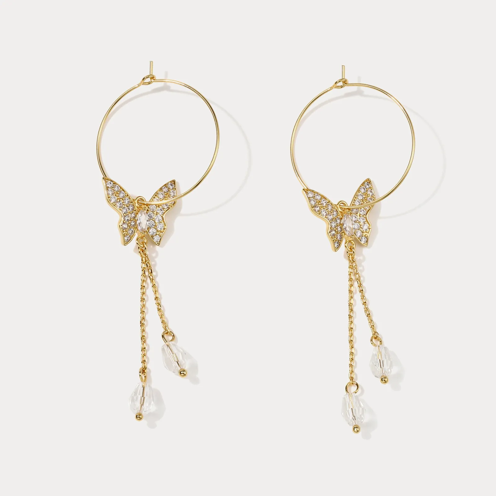 Butterfly Earrings sold by Selenichast