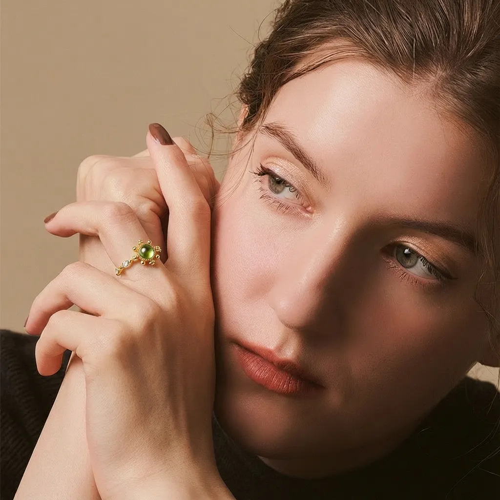 Vintage Peridot Ring sold by Selenichast product image thumbnail 2