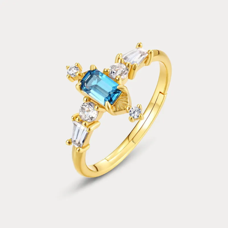 Vintage Topaz Ring made by Selenichast