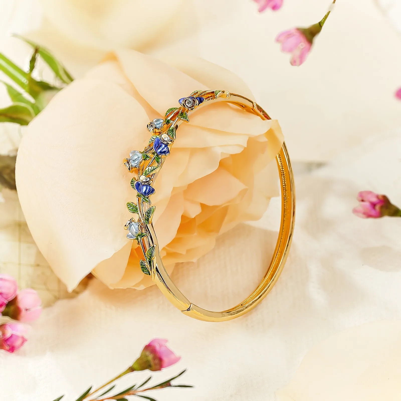 Blue Rose Bangle sold by Selenichast product image thumbnail 2
